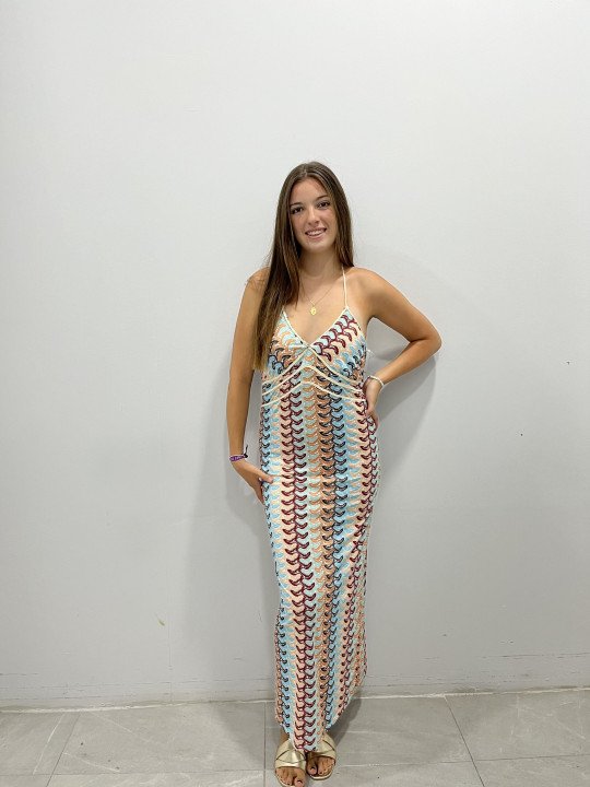Vestido escamas