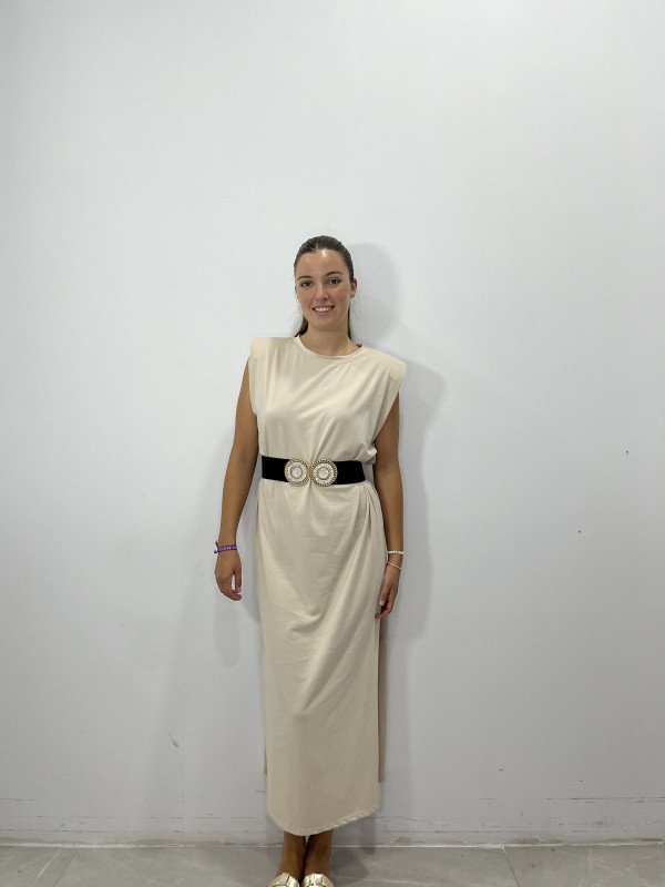 Vestido hombreras