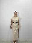 Vestido hombreras