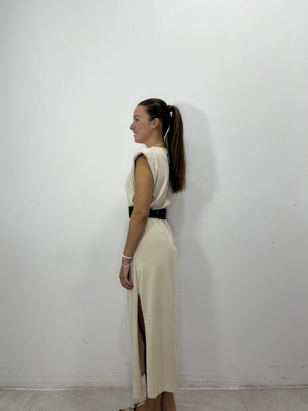 Vestido hombreras